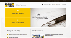 Desktop Screenshot of memfis.cz